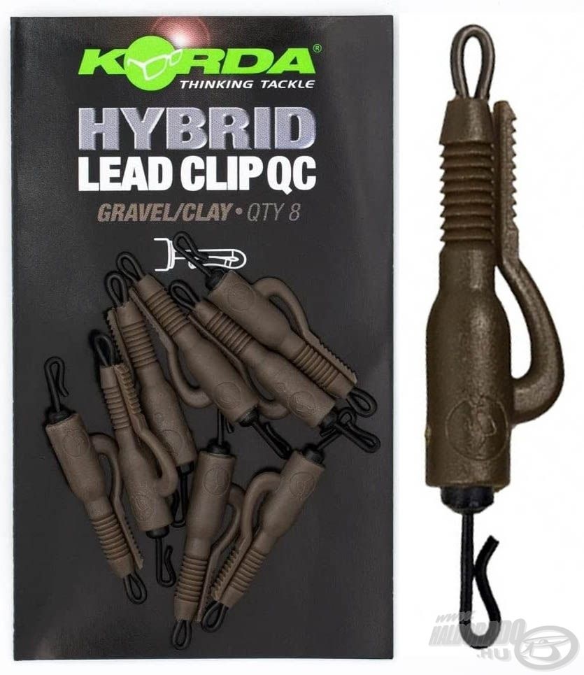 KORDA QC Hybrid Lead Clip Gravel Haldorádó horgász áruház