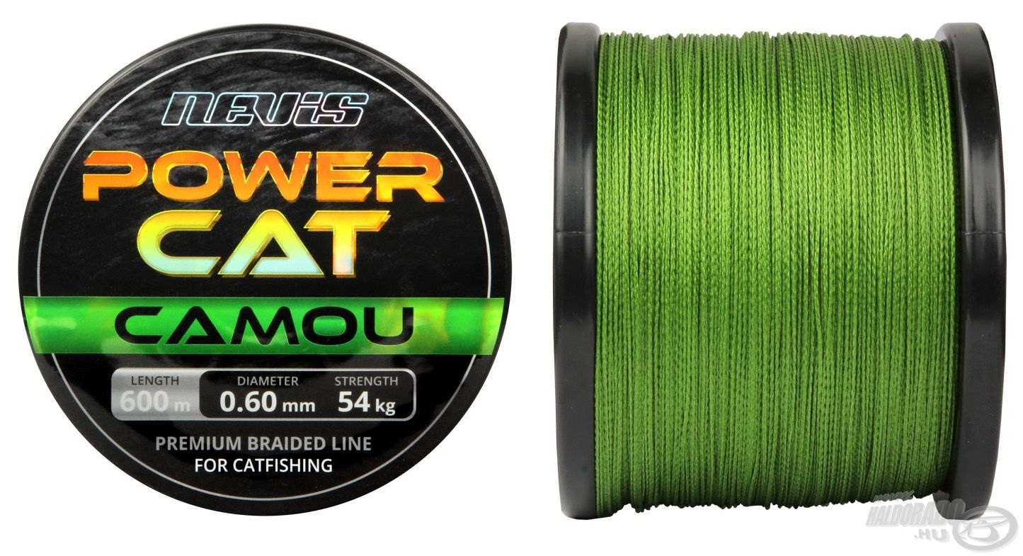 NEVIS Powercat Braid 600 m 0 40 mm Haldorádó horgász áruház