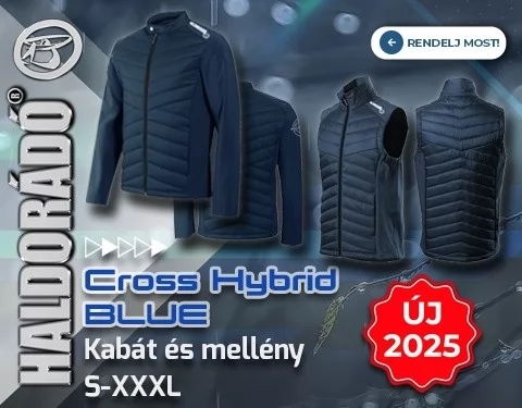 HALDORÁDÓ Cross Hybrid Blue mellény és kabát