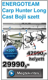 ENERGOTEAM Carp Hunter Long Cast Bojli szett
