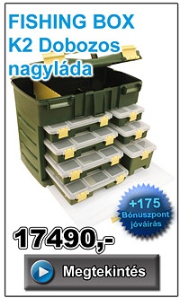 FISHING BOX K2 Dobozos nagyláda
