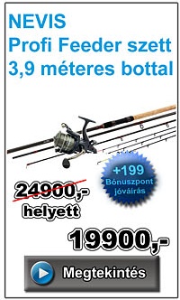 NEVIS Profi Feeder szett 3,9 méteres bottal