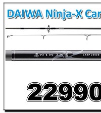DAIWA Ninja-X Carp 360 3 Lbs 2 részes