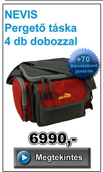 NEVIS Pergető táska 4 db dobozzal