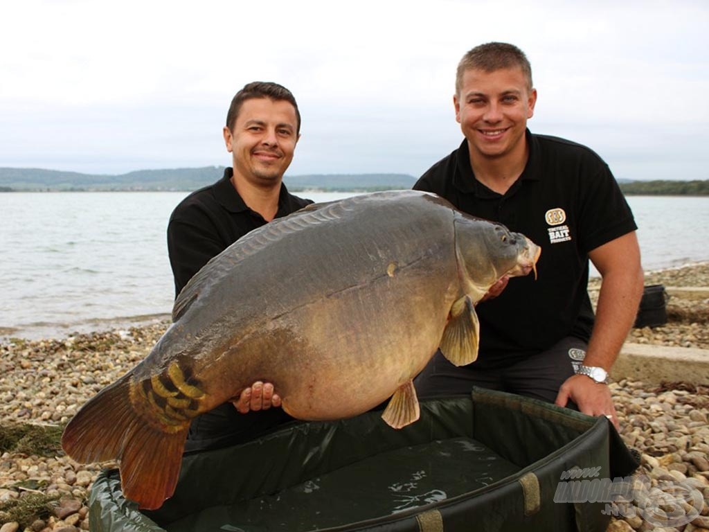 World Carp Classic 2011: 7. hely, a szektor legnagyobb hala 24,80 kg