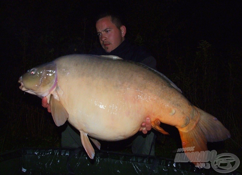 Matjaz újabb gyönyörű fogása: 24,65 kg