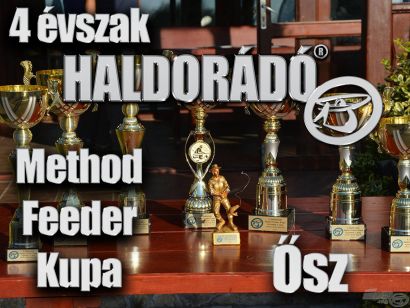 4 évszak Haldorádó Method Feeder Kupa 2019 versenysorozat kiírás – Ősz