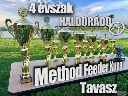 4 évszak Haldorádó Method Feeder Kupa 2019 versenysorozat kiírás – Tavasz