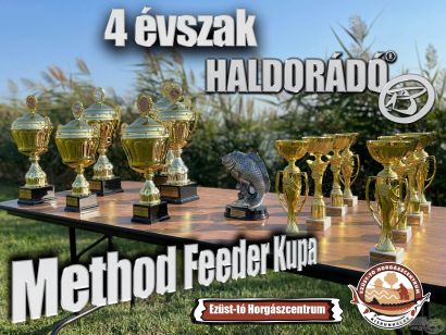 4 évszak Haldorádó Method Feeder Kupa 2022 versenysorozat kiírás – Ősz