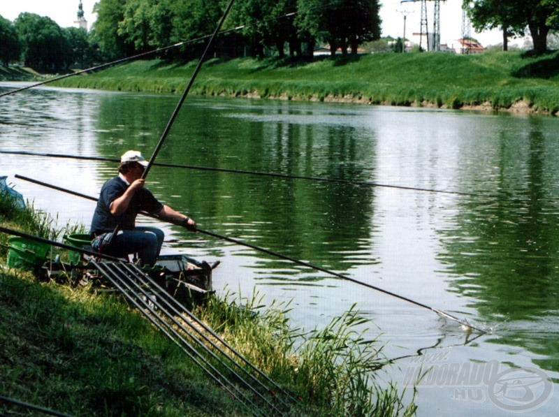 Háromórás versenyen új rekord született a folyóvízi dévérfogásban: Magyar Szilárd 40.900 g halat fogott!