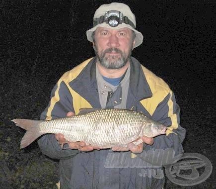 Hák Norbert Drávából fogott leánykoncérja 1,5 kg-ot nyomott