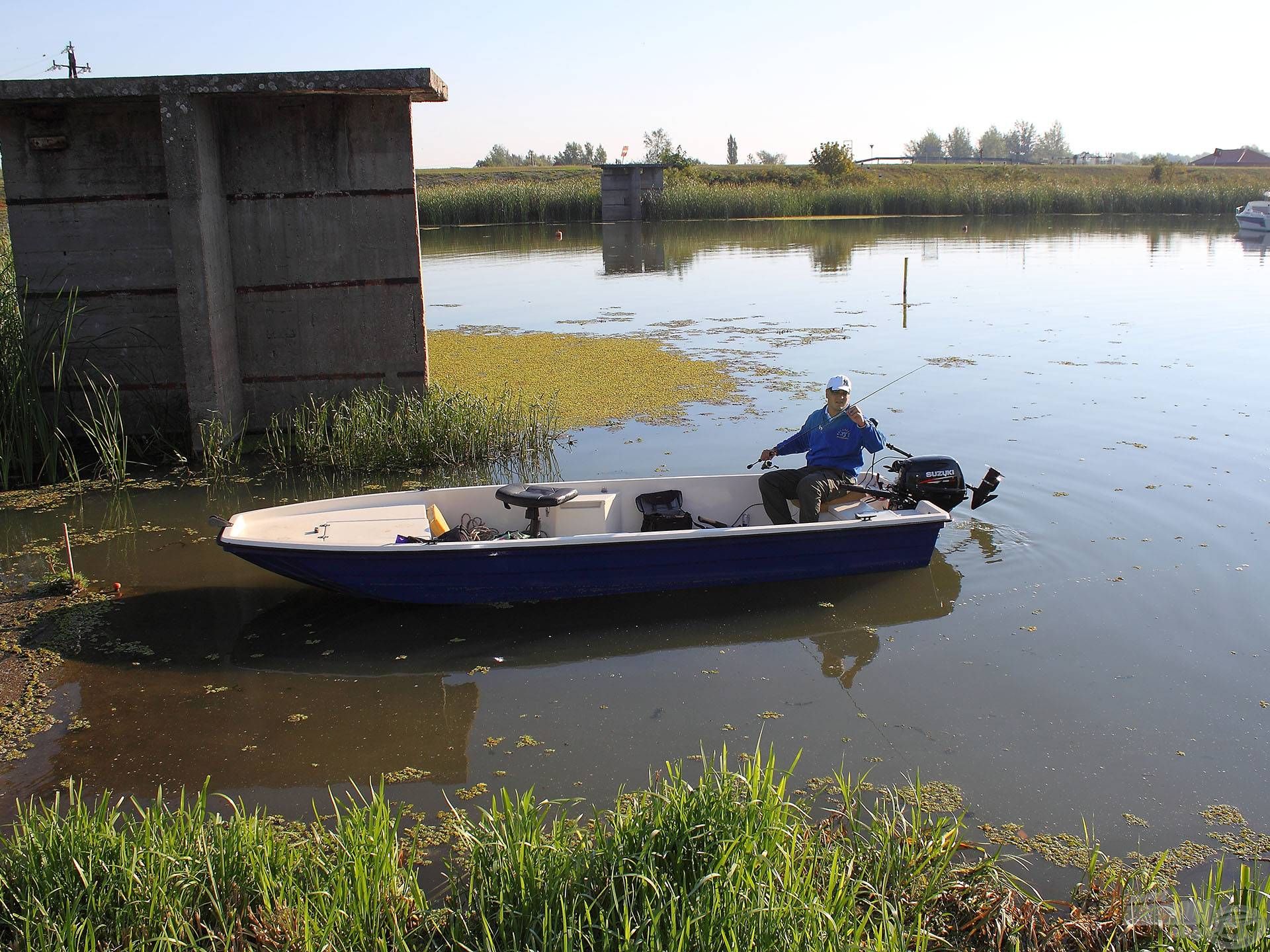 A Tisza-tavon a sólyázás után