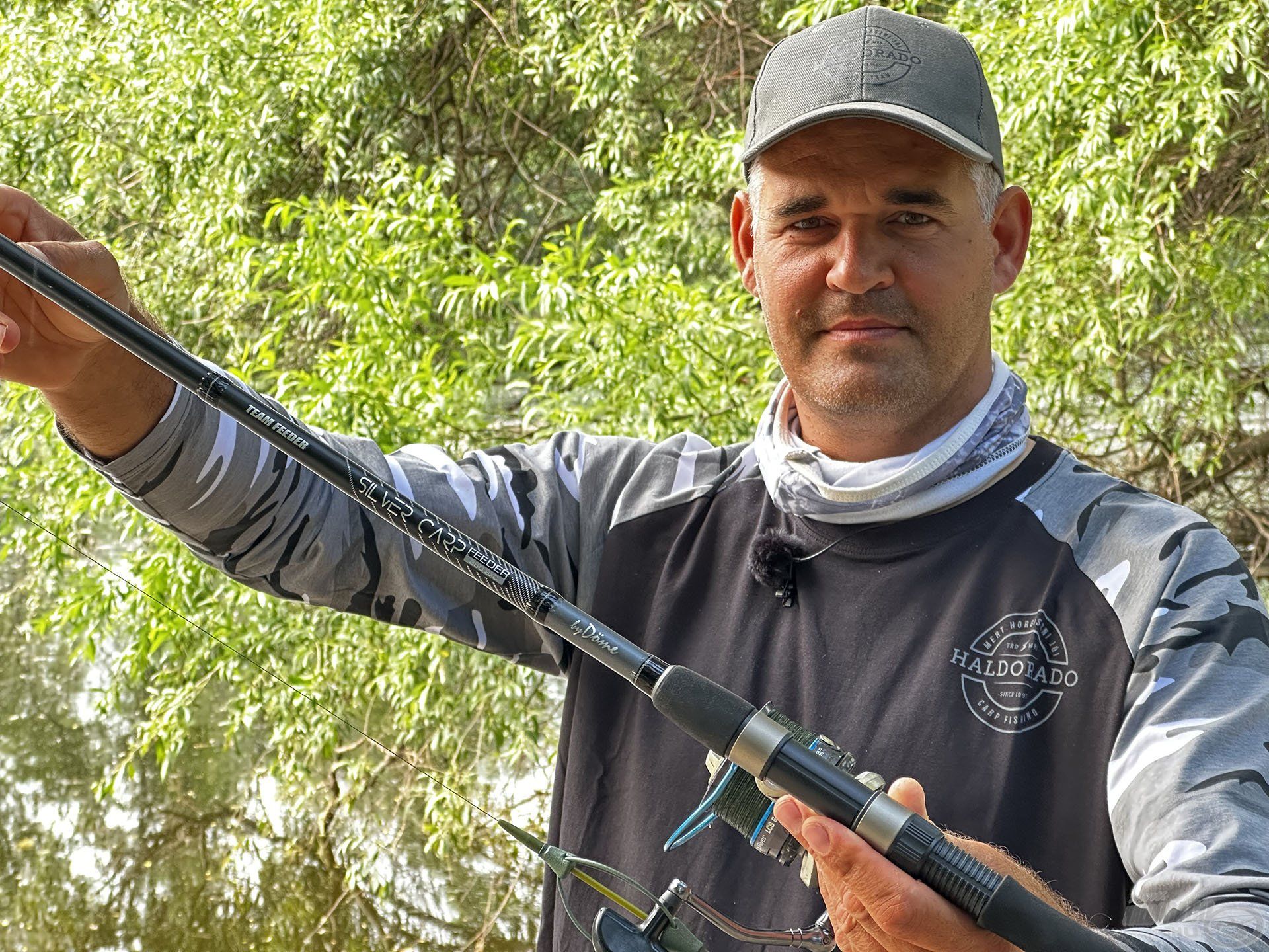 Mostanra eljutottunk oda, hogy nem kell busázó feederbotot keresgélni, ugyanis a By Döme TEAM FEEDER Silver Carp 360SXC pont erre készült