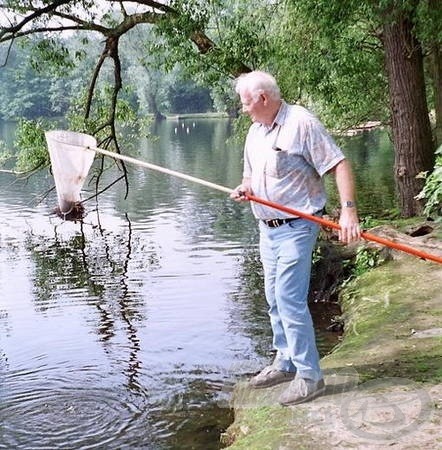 A vízibolha szedése…