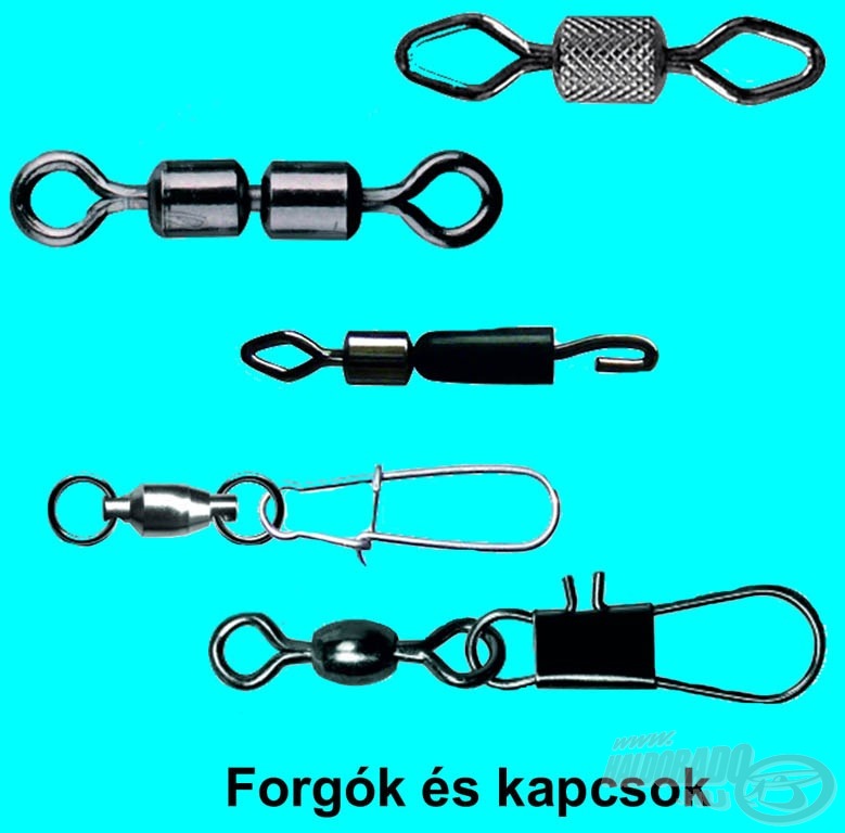 Forgók, kapcsok