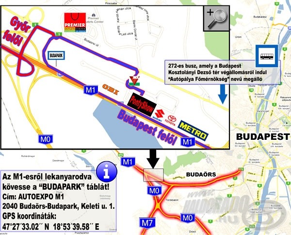 Megközelítése a térkép alapján igazán egyszerű