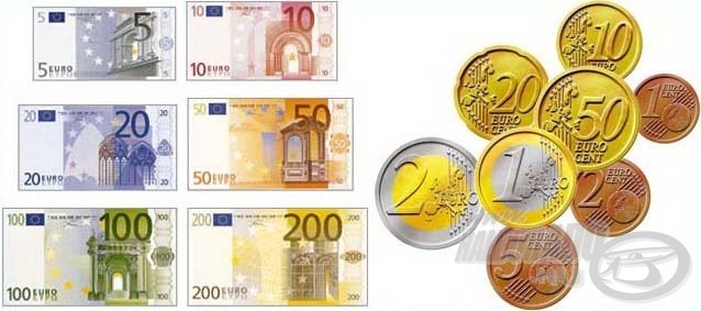 Mától euróval is fizethetnek vásárlóink