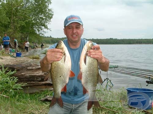 Tibor kettő gyönyörű hala 3,7 kilót nyomott!