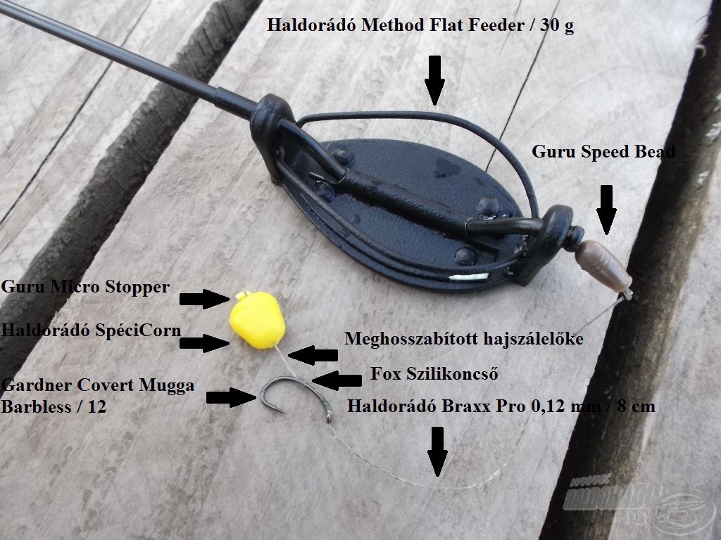 Nagyhalas method végszerelékem Spécicorn csalikhoz