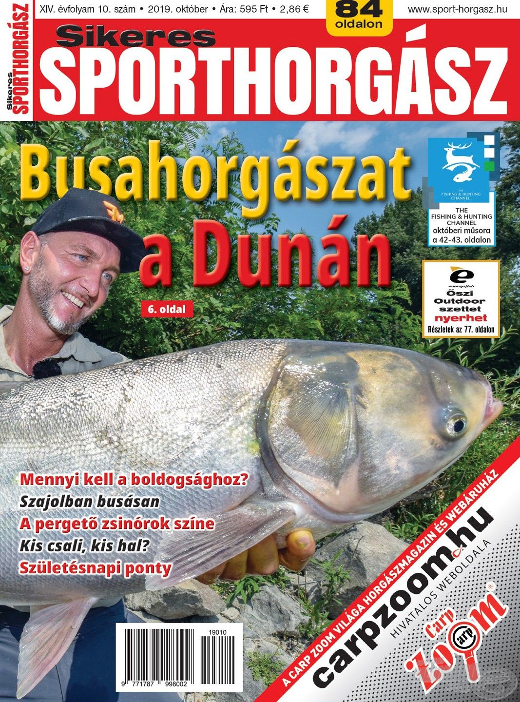 A Sikeres Sporthorgász 2019. októberi tartalmából