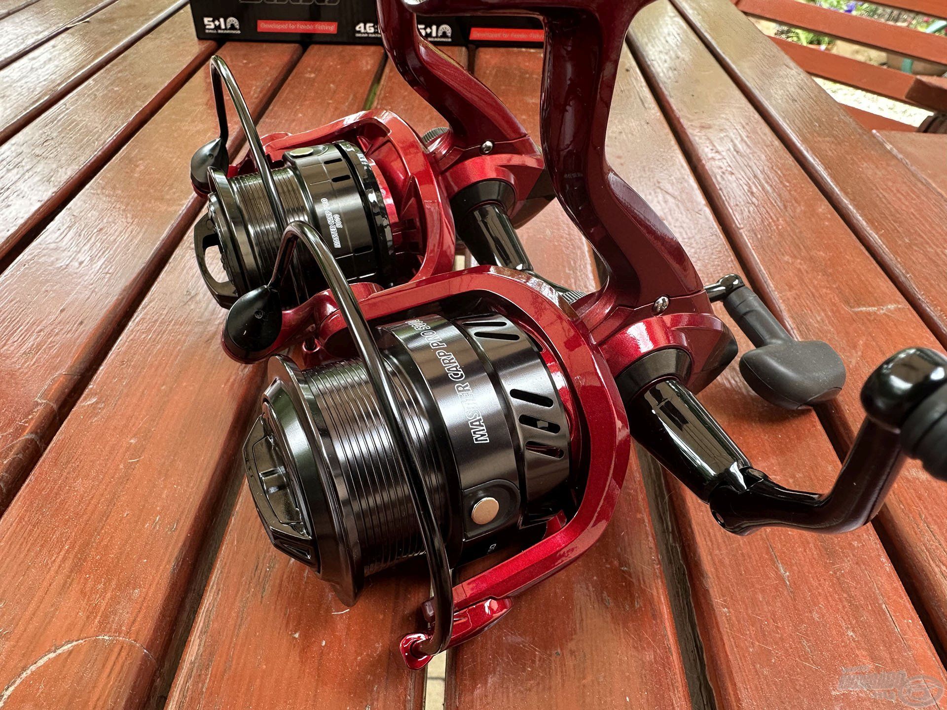 A Master Carp Pro rotorja és dobja is változott