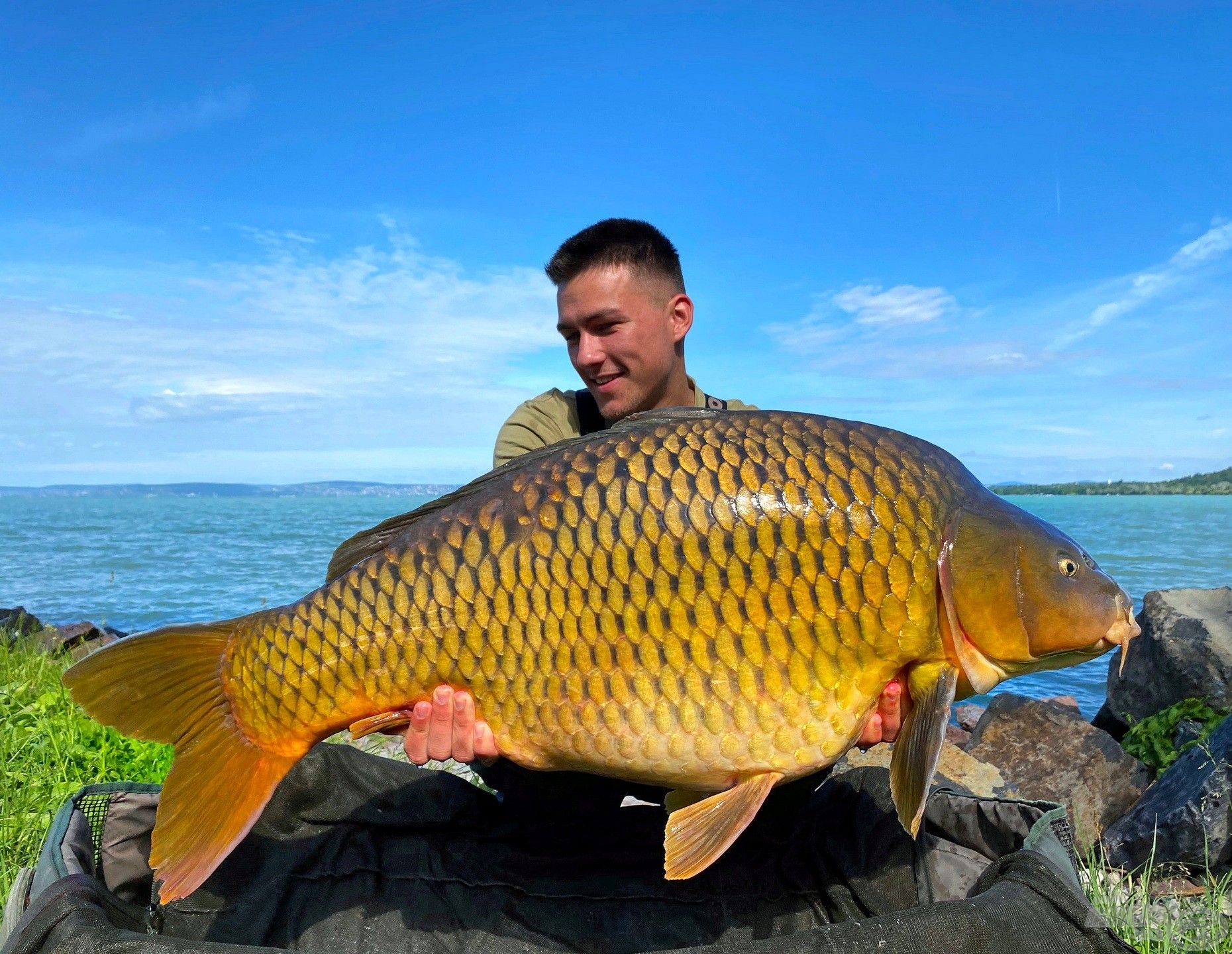 A Balatonon is nagyon szép halakat adott