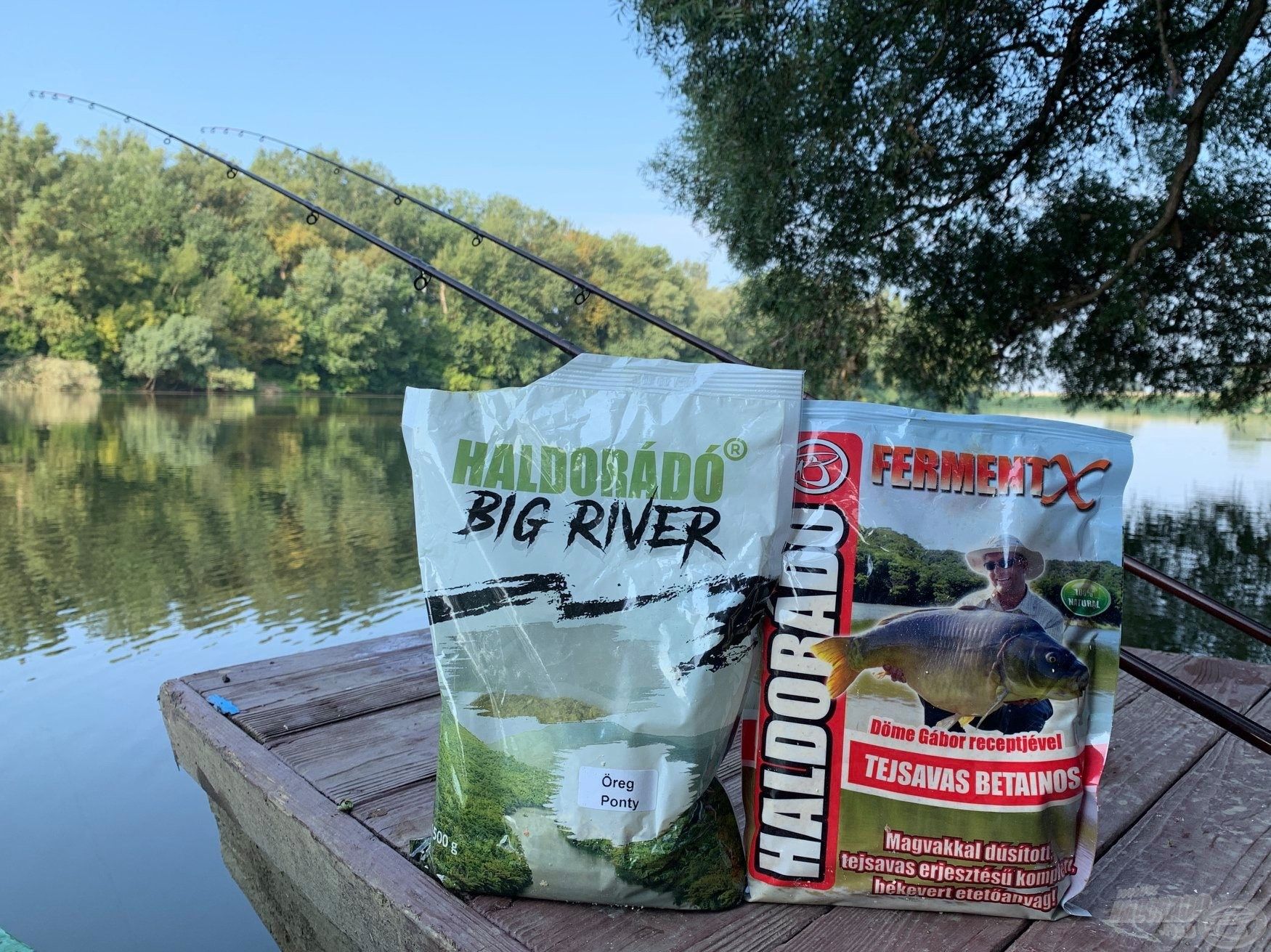 A siker kulcsa nem bonyolult, jelen esetben 1 csomag FermentX Tejsavas Betainos és 1 csomag BIG RIVER Öreg Ponty etetőanyag keveréke volt némi főtt, natúr takarmánykukoricával, valamint szintén főtt, natúr tigrismogyoróval kiegészítve