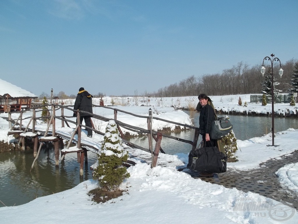 Tavasszal, a szezonnyitón is dacoltunk az elemekkel