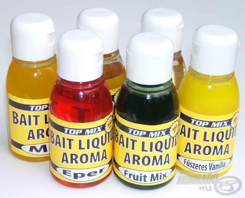 A Bait Liquid aromacsaládnak 14 kiváló tagja van
