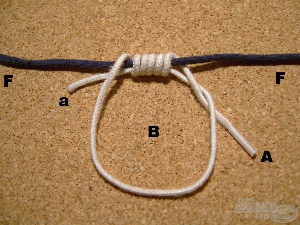 Stopper knot - ütköző csomó
