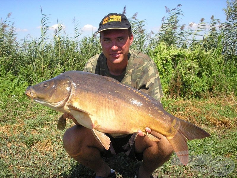 Egy 10,5 kg-os tükrös búcsúzóul