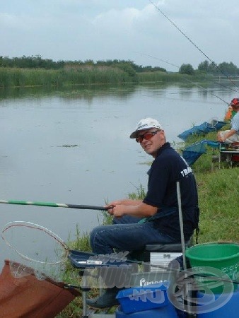 Schaffer Károly remek horgászattal nyerte szektorát