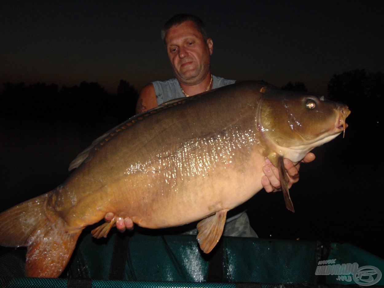 Az új tórekord: 21,58 kg!