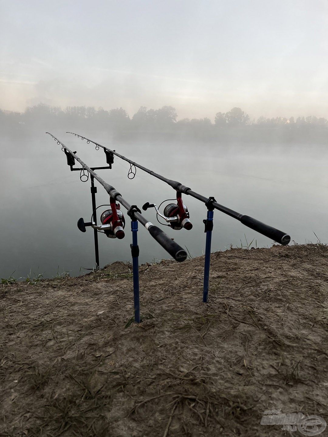 Kora hajnalban kezdtem a horgászatot, ködös, őszi reggel fogadott
