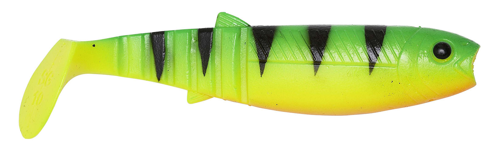 Savage Gear Cannibal Shad 10 cm - Firetiger 