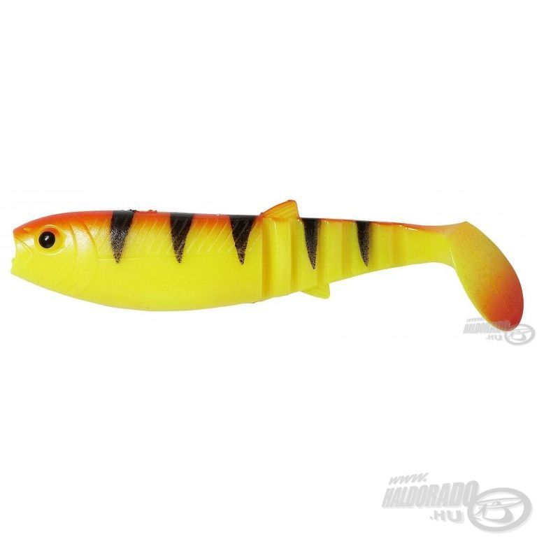 Savage Gear Cannibal Shad 10 cm - Golden Ambulance 