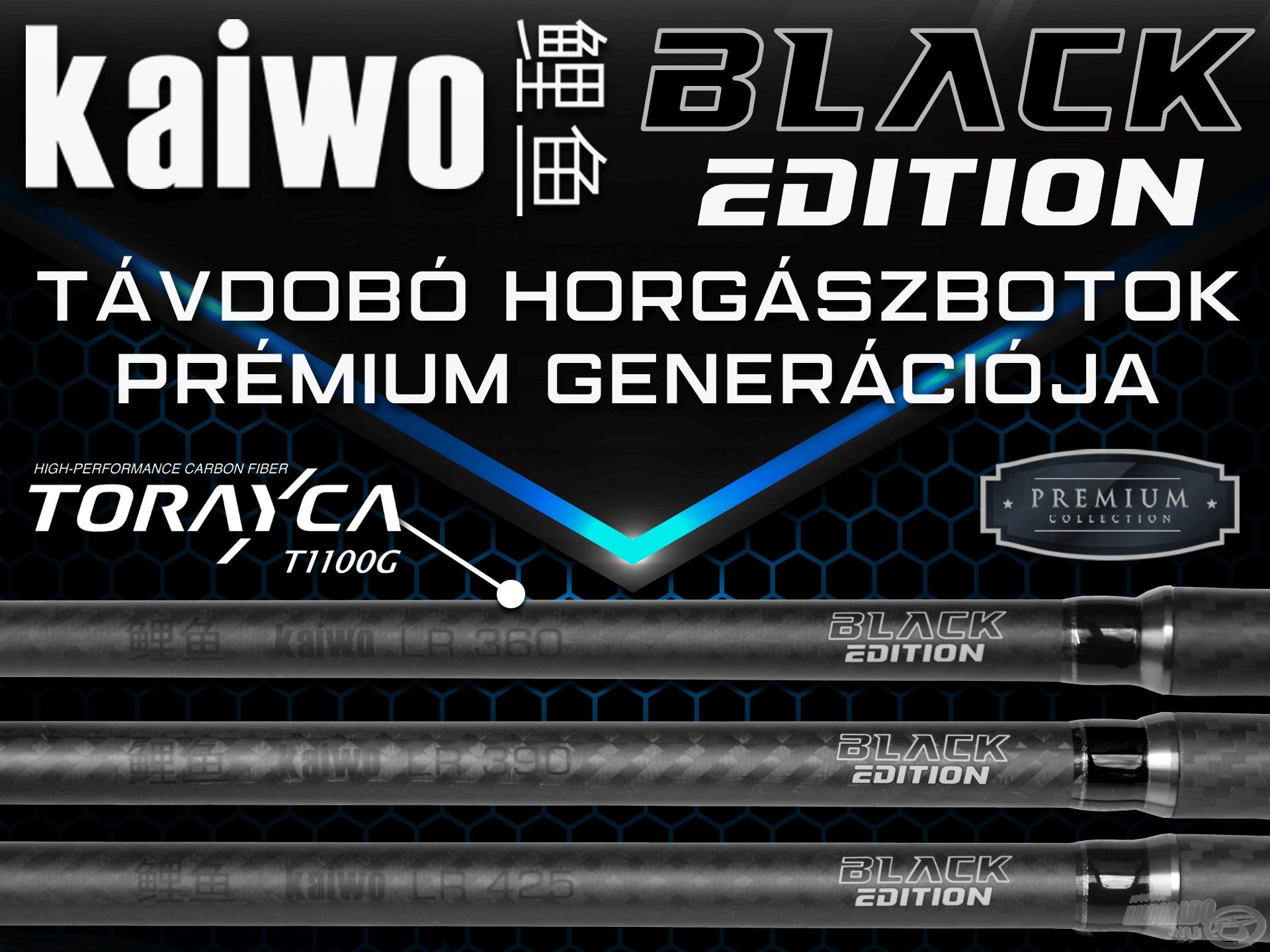 Bemutatom az új BLACK EDITION Kaiwo LR távdobó botcsaládot
