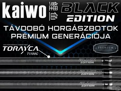 Bemutatom az új BLACK EDITION Kaiwo LR távdobó botcsaládot