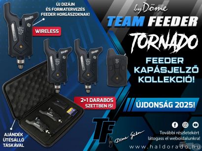 Bemutatom az új By Döme TEAM FEEDER Tornado Feeder kapásjelző szettet