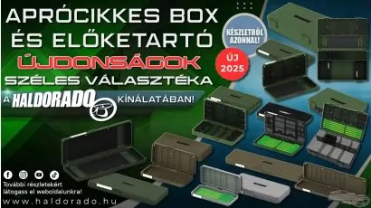 Bemutatom az ÚJ Haldorádó horgászdobozokat