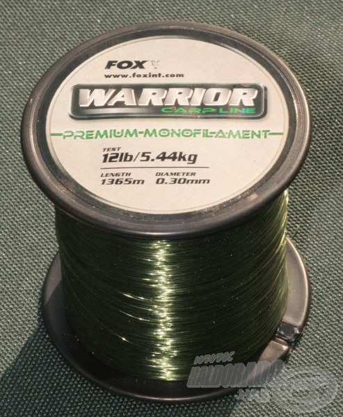 A FOX Warrior Carp Line egy optimális választás!