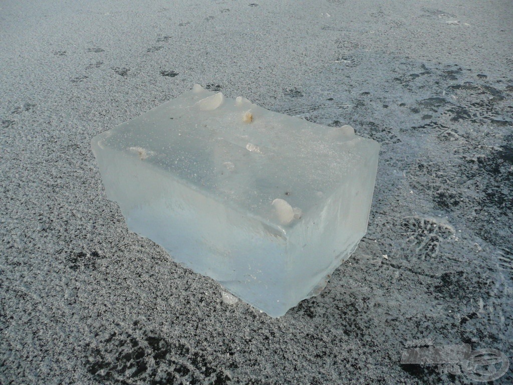 A jég kellően vastag és biztonságos