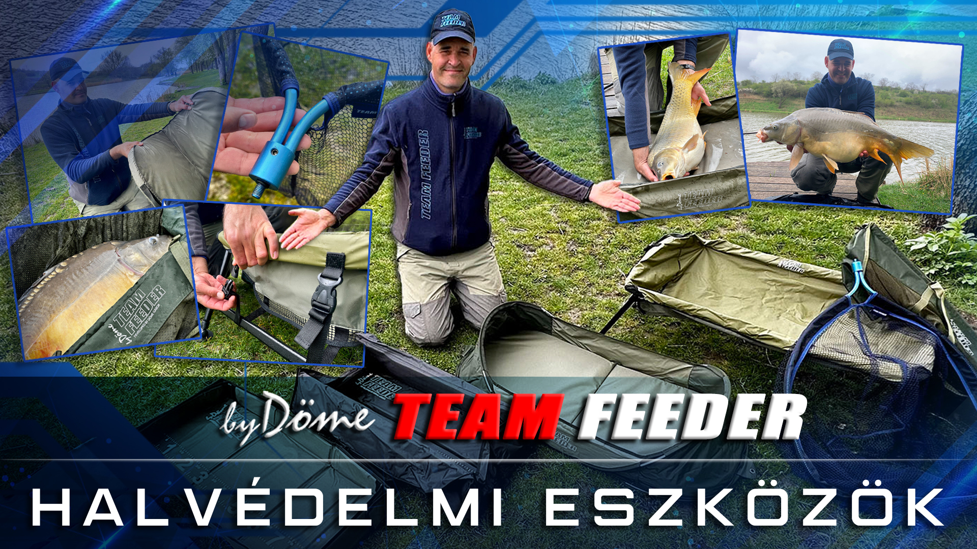 By Döme TEAM FEEDER halvédelmi eszközök