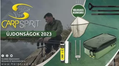 CARP SPIRIT újdonságok 2023 a Haldorádó kínálatában