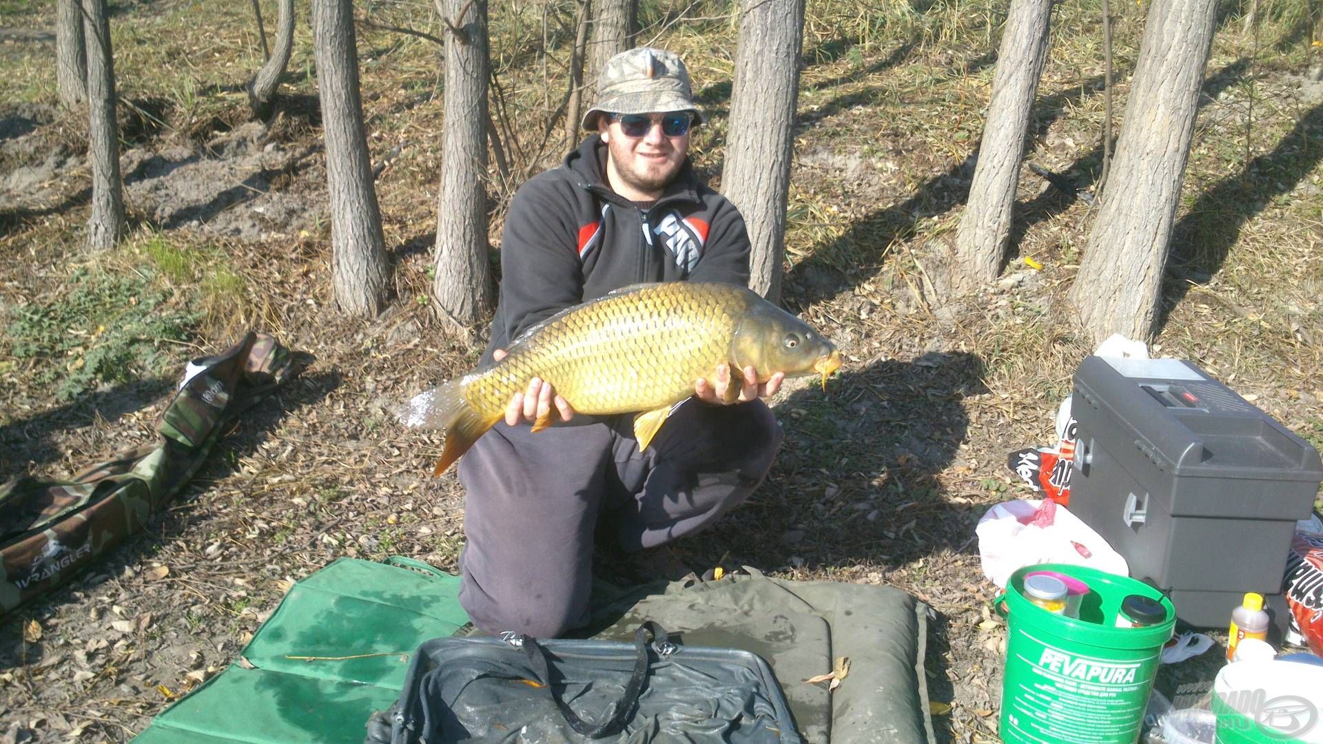 A szektor első helyet jelentő 5,5 kg-os potyka