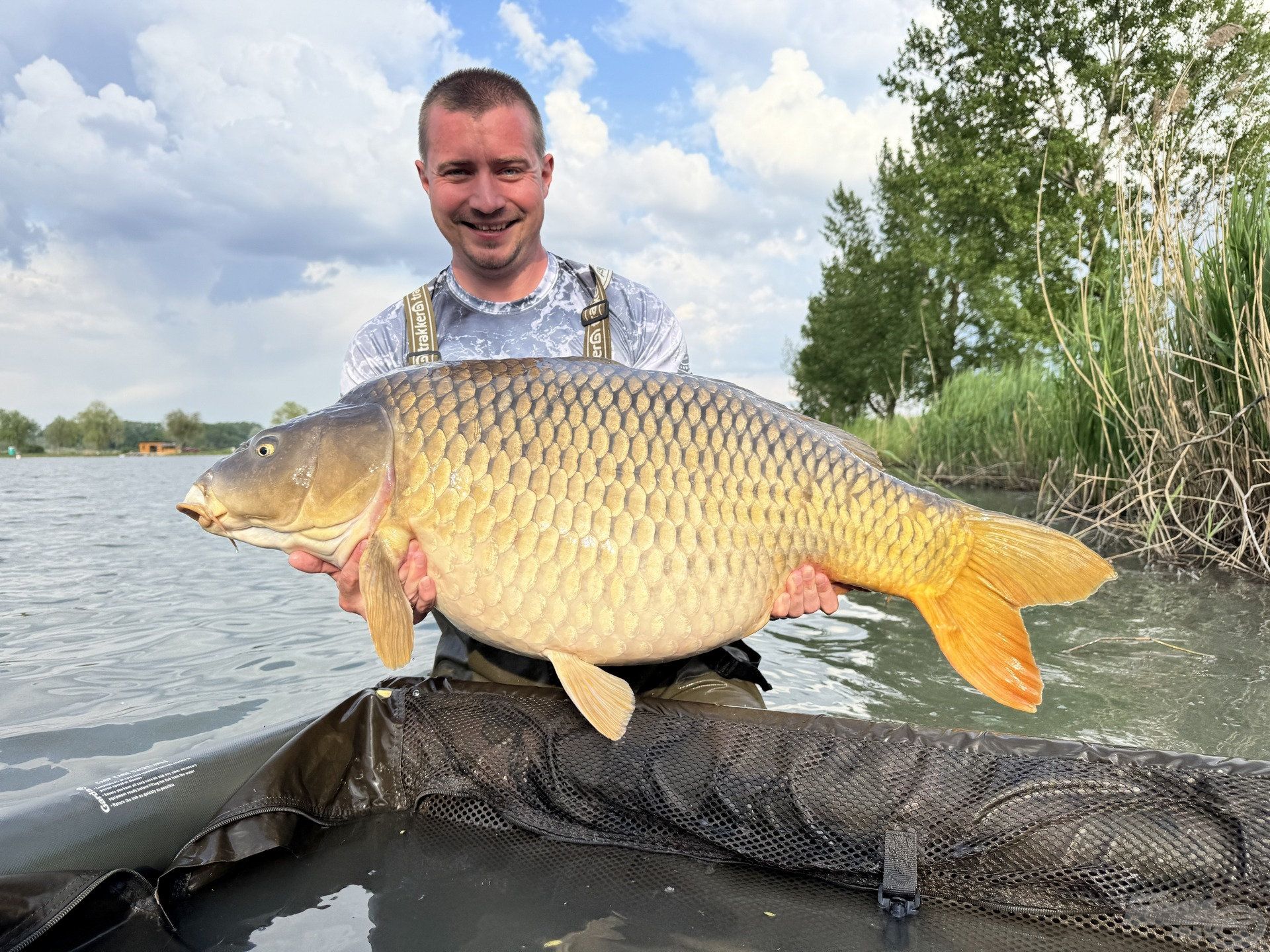 Családos horgászat Tokajban