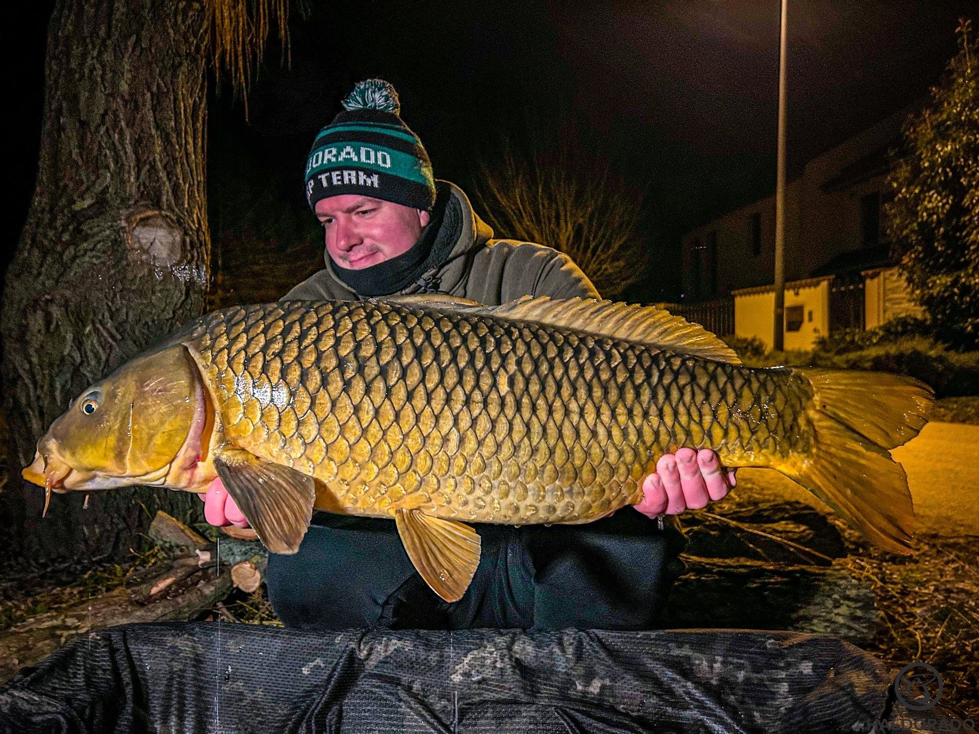 Csatornahorgászat télen