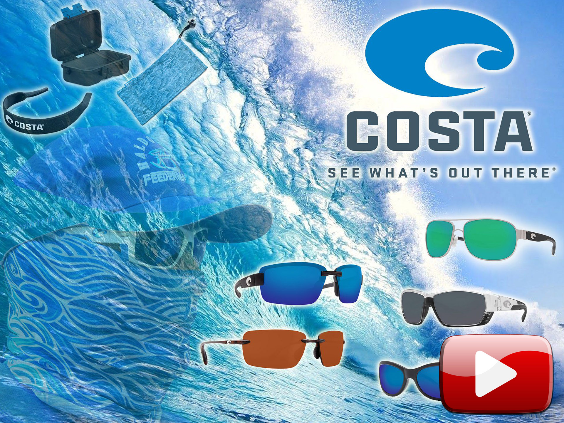 Csúcsminőségű COSTA napszemüvegek a Haldorádó kínálatában
