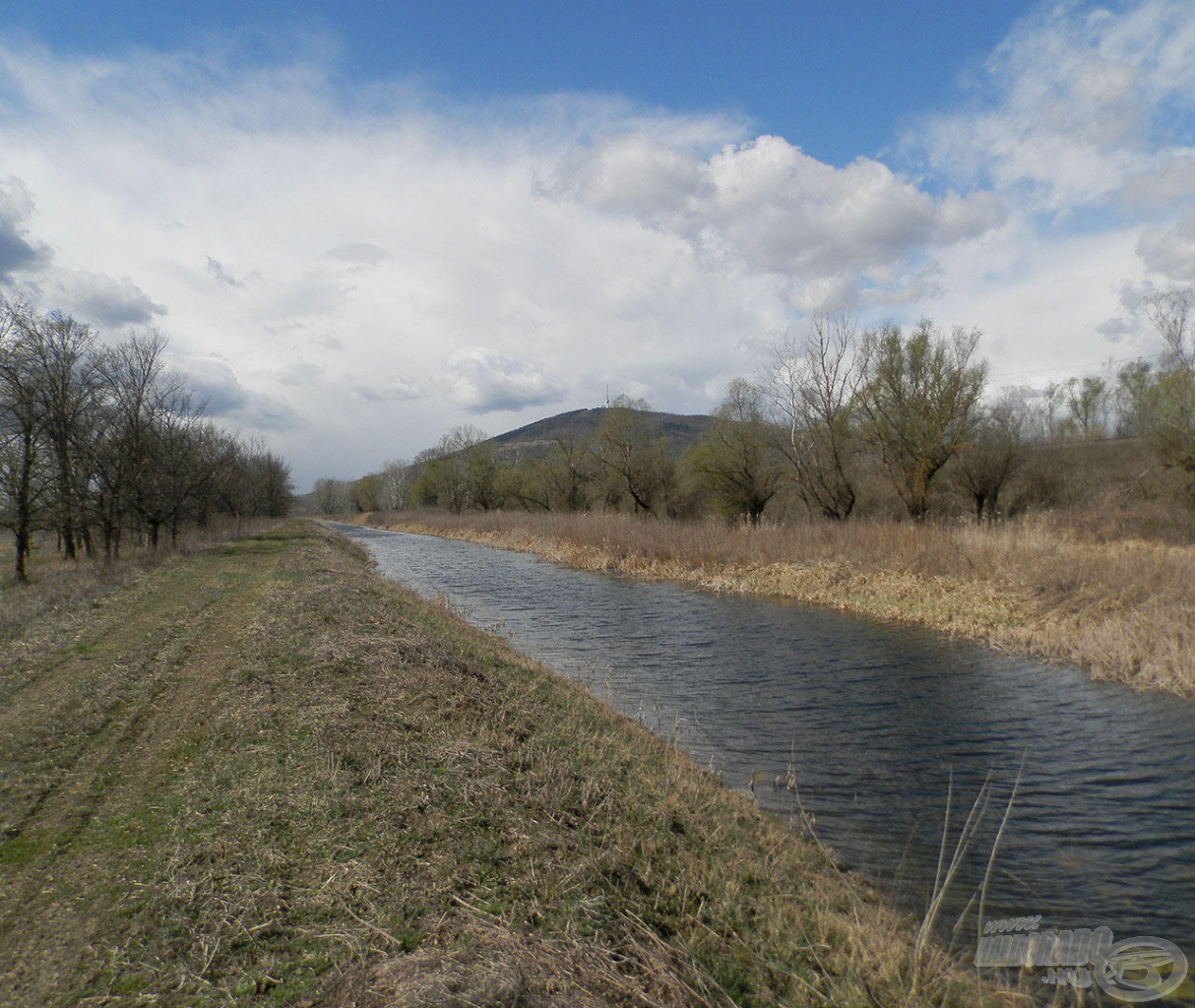 A kiszemelt mesterséges csatorna