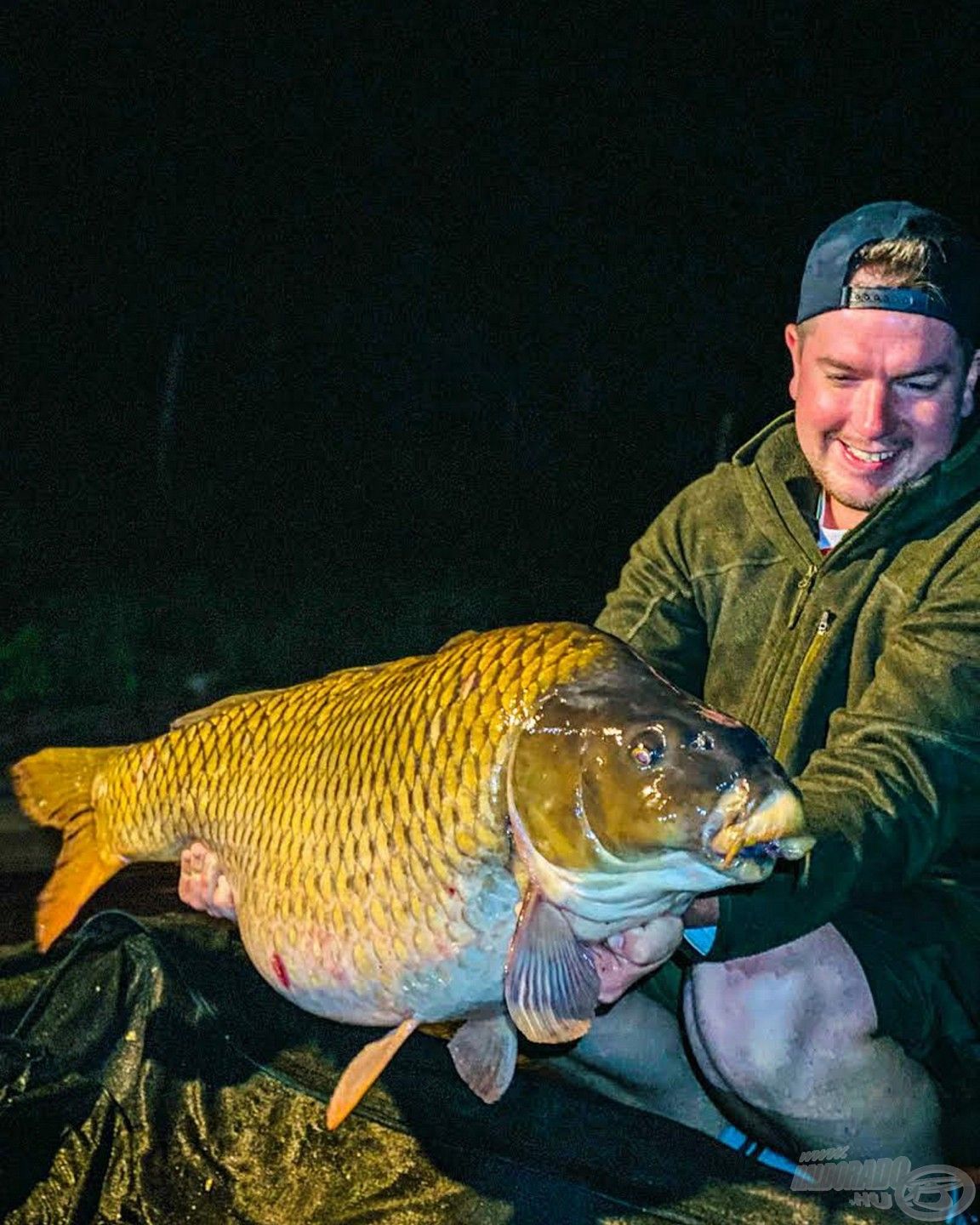 Bőven 20+-os ponty a kezemben